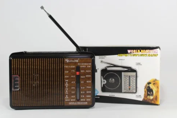 Радиоприемник Golon RX-608ACW AM/FM/TV/SW1-2 5-ти волновой - изображение 2
