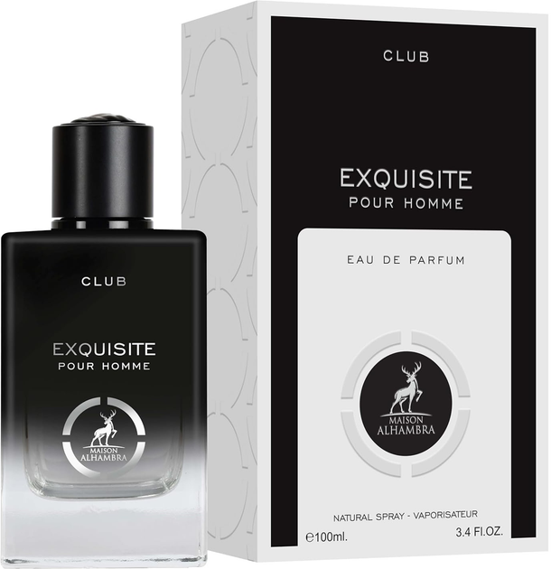 Woda perfumowana męska Maison Alhambra Exquisite Club 100 ml (6290362340836) - obraz 2