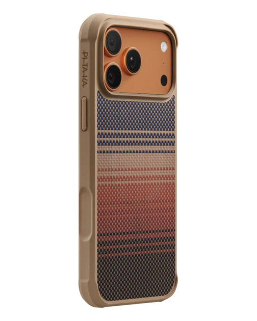 17 iPhone для Sunset ProGuard Aramid Pitaka Чехол Sunset柄 ケース Pro用 17 iPhone PITAKA Pro фото – Max iPhoneアクセサリー