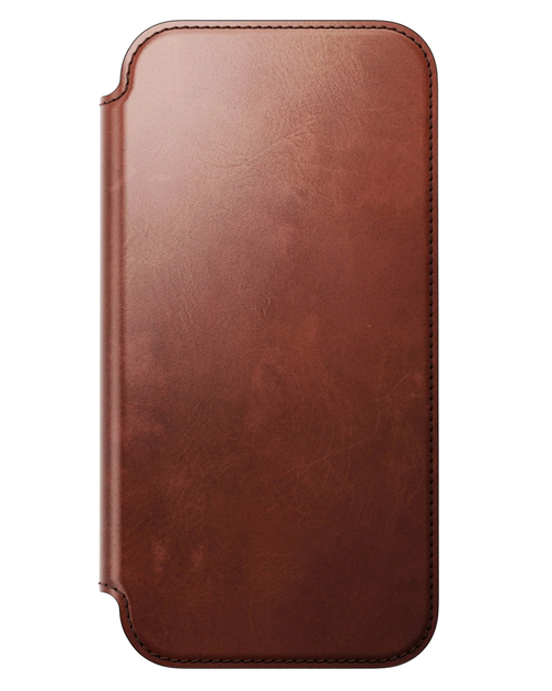 Кожаный чехол-книжка Nomad Modern Folio Horween Olde Dublin для iPhone 17 Pro - Фото 14 Кожаный чехол-книжка Nomad Modern Folio Horween Olde Dublin для iPhone 17 Pro - изображение 14