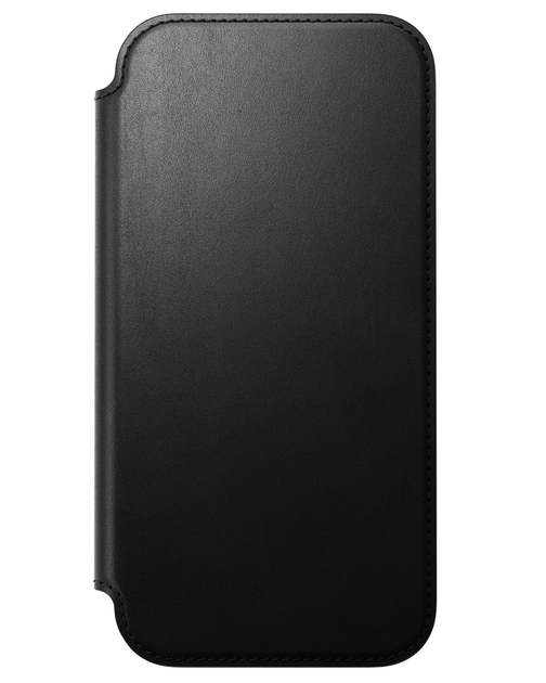 Кожаный чехол-книжка Nomad Modern Folio Black для iPhone 17 Pro - изображение 11