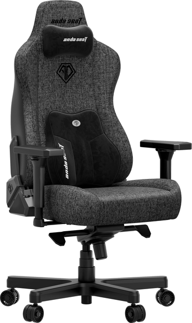 Fotel gamingowy Anda Seat Kaiser 3E Size XL Dark Grey Fabric (AD23YC-XL-09-GB-CF-G01) - obraz 2
