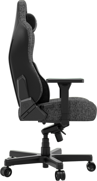 Fotel gamingowy Anda Seat Kaiser 3E Size XL Dark Grey Fabric (AD23YC-XL-09-GB-CF-G01) - obraz 5
