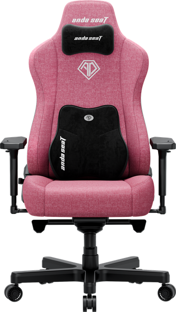 Fotel gamingowy Anda Seat Kaiser 3E XL Pink Fabric (AD23YC-XL-09-P-CF-P01) - obraz 1