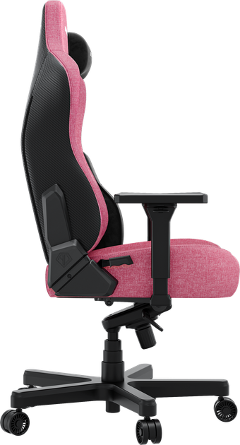 Fotel gamingowy Anda Seat Kaiser 3E XL Pink Fabric (AD23YC-XL-09-P-CF-P01) - obraz 5