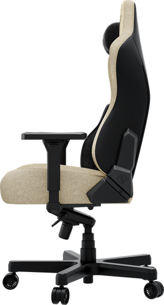 Fotel gamingowy Anda Seat Kaiser 3E XL Beige Fabric (AD23YC-XL-09-I-CF-I01) - obraz 6