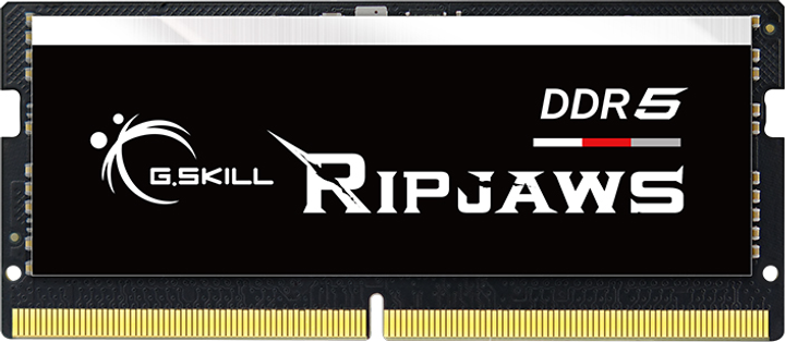Pamięć RAM G.Skill SODIMM DDR5-5600 16384MB PC5-44800 Ripjaws (F5-5600S4040A16GX1-RS) - obraz 1