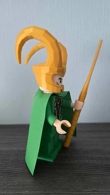 Колекційна друкована фігурка Локі (Loki) у стилі LEGO. Aivory - Фото 5 Колекційна друкована фігурка Локі (Loki) у стилі LEGO. Aivory - изображение 5