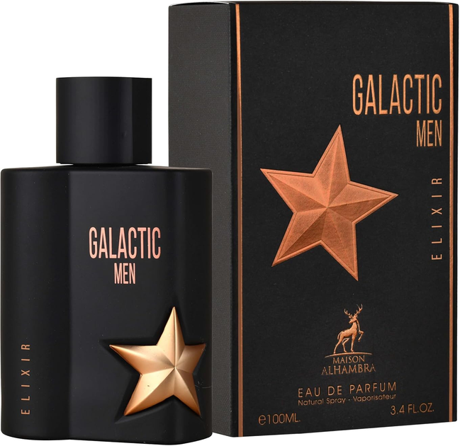 Woda perfumowana męska Maison Alhambra Galactic Men Elixir 100 ml (6290362340522) - obraz 2