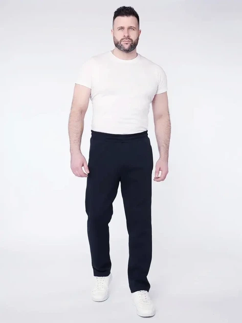 Штани спортивні чоловічі TOMMY HILFIGER classic logo TH-10006NV L - Фото 2 Штани спортивні чоловічі TOMMY HILFIGER classic logo TH-10006NV L - зображення 2