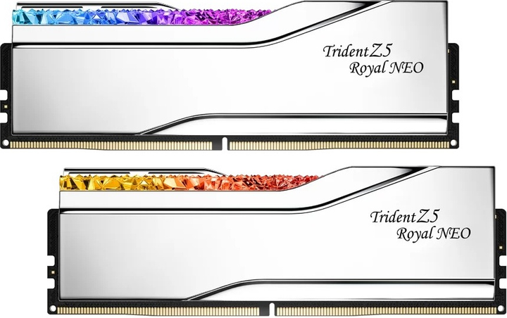 Pamięć RAM G.Skill DDR5-6000 65536MB PC5-48000 (Kit of 2x32768MB) Trident Z5 Royal Neo (F5-6000J2836G32GX2-TR5NS) - obraz 1