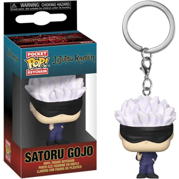 Фигурка брелок Funko Pop Фанко Поп Jujutsu Kaisen Магическая Битва Gojo Годжо 4 см (6EB537BA8350) - Фото 1 Фигурка брелок Funko Pop Фанко Поп Jujutsu Kaisen Магическая Битва Gojo Годжо 4 см (6EB537BA8350) - изображение 1