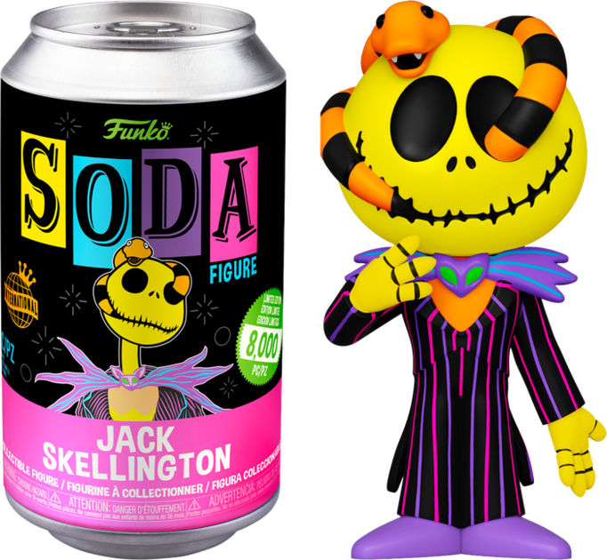Figurka Funko Pop! Vinyl Soda Disney: The Nightmare Before Christmas - Jack (Limited Edition) Collectible (889698649674) - obraz 2
