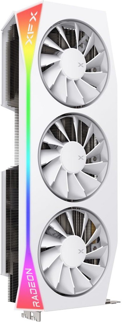Karta graficzna XFX PCI-Ex Radeon RX 9070 XT Mercury Magnetic Air Edition White OC 16GB GDDR6 (256bit) (3100/20000) (1 x HDMI, 3 x DisplayPort) (840191502606) - obraz 4