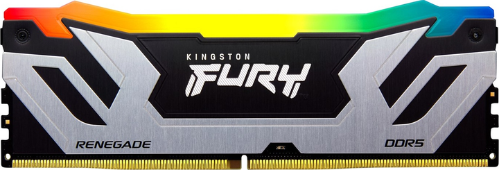 Оперативна пам'ять Kingston Fury DDR5-8400 49152MB PC5-67200 (Kit of 2x24576) Renegade RGB Black (KF584CU40RSAK2-48) - зображення 3