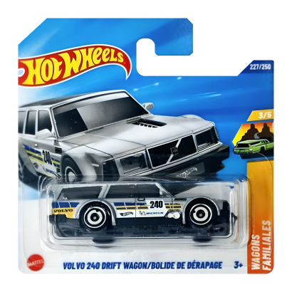 Машинка Базова Hot Wheels Volvo 240 Drift Wagon Wagons 1:64 JBB40