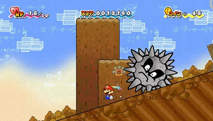 Игра Nintendo Wii Super Paper Mario Europe Английская Версия Б/У - Фото 5 Игра Nintendo Wii Super Paper Mario Europe Английская Версия Б/У - изображение 5