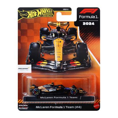 イ*)様 Hot Wheels F1 Ferrari McLaren Jorda Машинка Premium Hot Wheels McLaren Formula 1 Team (#4) Formula One