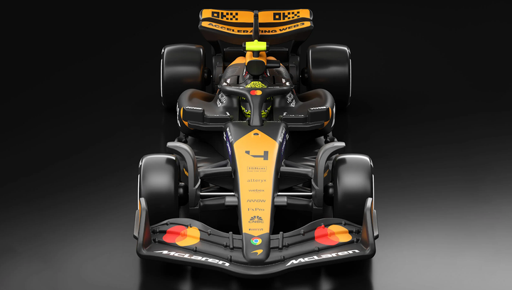Машинка Premium Hot Wheels McLaren Formula 1 Team (#4) Formula One