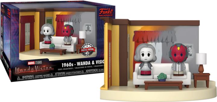 Набір фігурок Funko Pop! Mini Moments Marvel Studios WandaVision 1960 2 шт (889698609579) - зображення 2