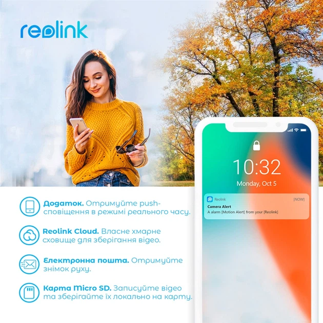 Камера відеоспостереження Reolink G330 (Go Plus) - зображення 6
