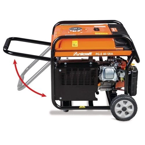 Электрогенератор Unicraft PG-E 40 SRA, 3.8кВт | 3800 Вт | 12/230В | Генератор бензиновый, медная обмотка, однофазный - изображение 4