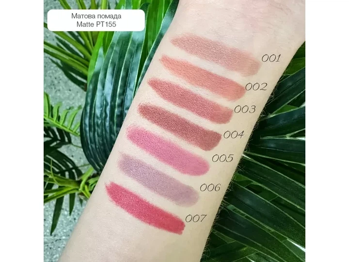 Помада для губ Instyle Matte Lipstick TopFace №003 Warm Almond 4 г - изображение 4