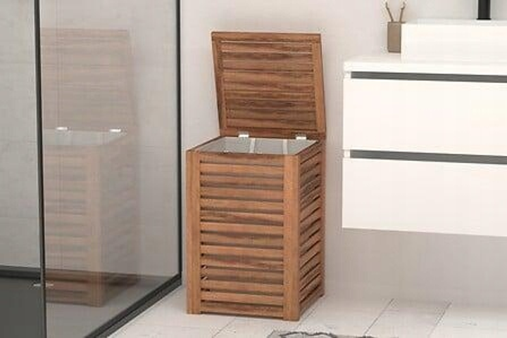 Кошик для білизни 5five Simply Smart Acacia 65 л (3560232888625) - зображення 4