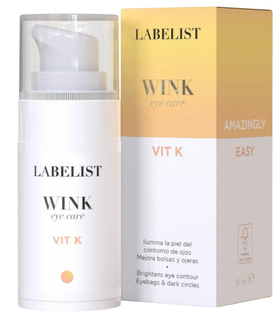 Крем для повік Labelist Wink Vit K 15 мл (8437022312033) - зображення 1