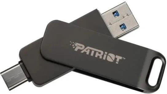 Флешка PATRIOT 128 GB Rage R550 USB 3.2 Gen 1 Type-A+C (PE128GR550DSAD) - Фото 1 Флешка PATRIOT 128 GB Rage R550 USB 3.2 Gen 1 Type-A+C (PE128GR550DSAD) - изображение 1