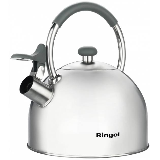 Чайник со свистком RINGEL Grey line RG-1010 (2.5л) - изображение 3