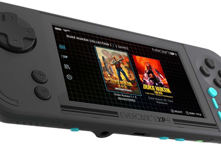 Портативна консоль Evercade EXP-R Black (5060990240577) - зображення 4