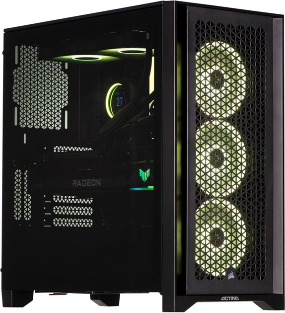 Комп'ютер Actina iCUE 7800X3D/32GB/2TB/RX7900XTX/1000W/W11 (KOMAAABTO4465) - зображення 1
