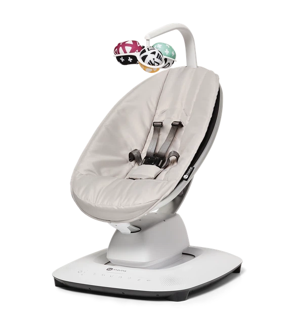 Кресло-качалка 4moms MamaRoo 5.0 grey classic (817980017740) - Фото 2 Кресло-качалка 4moms MamaRoo 5.0 grey classic (817980017740) - изображение 2