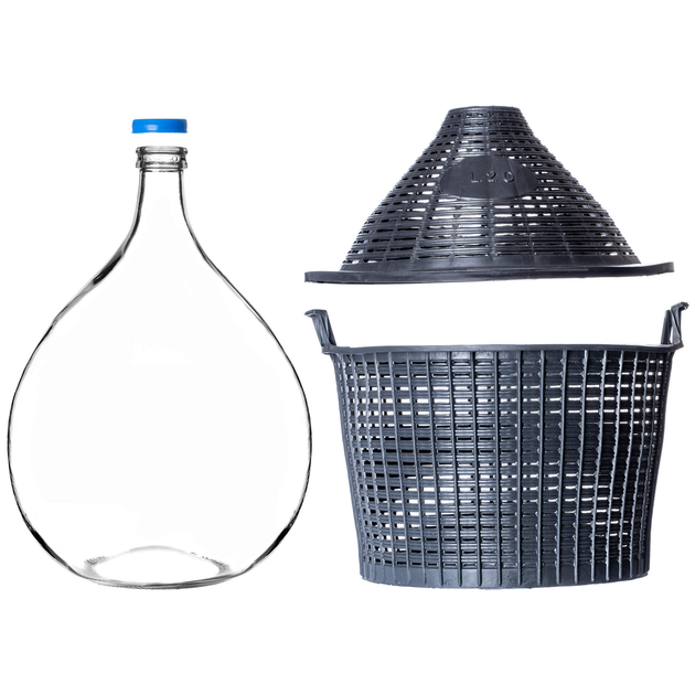 Gąsior na wino Kadax Alatri z wąskim otworem 15 l (5903699404911) - obraz 6