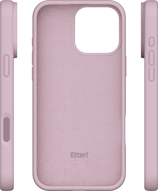 Панель Etteri Silicone Case  для Apple iPhone 16 Pro Max Light Pink (5900495032652) - зображення 6