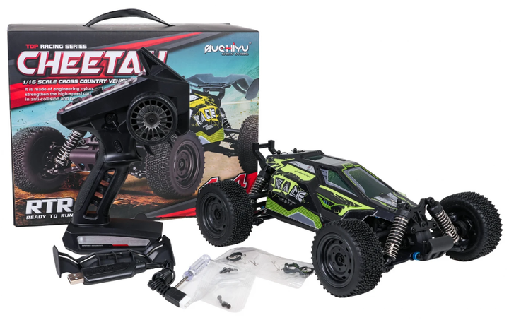 Машинка на радіокеруванні R/C Pojazd Wyścigowy CHEETAH 1:16 (5903864971040) - зображення 5