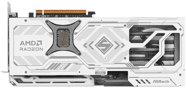 Karta graficzna ASRock PCI-Ex Radeon RX 9070 Steel Legend OC 16GB GDDR6 (256bit) (2700/20000) (1 x HDMI, 3 x DisplayPort) (90-GA5EZZ-00UANF) - obraz 5