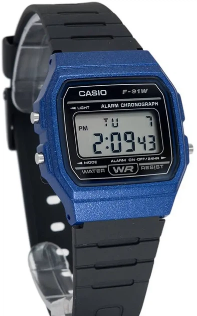 Мужские часы CASIO F-91WM-2AEF - изображение 2