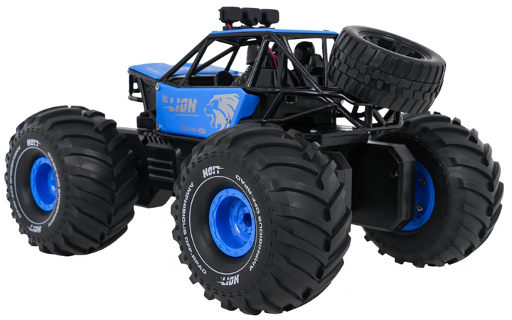 Samochód zdalnie sterowany R/C Pojazd LION Niebieski (5903864971026) - obraz 4