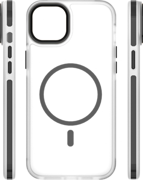Панель Etteri Icy Mag для Apple iPhone 14 Black/Transparent (5907504560052) - зображення 2