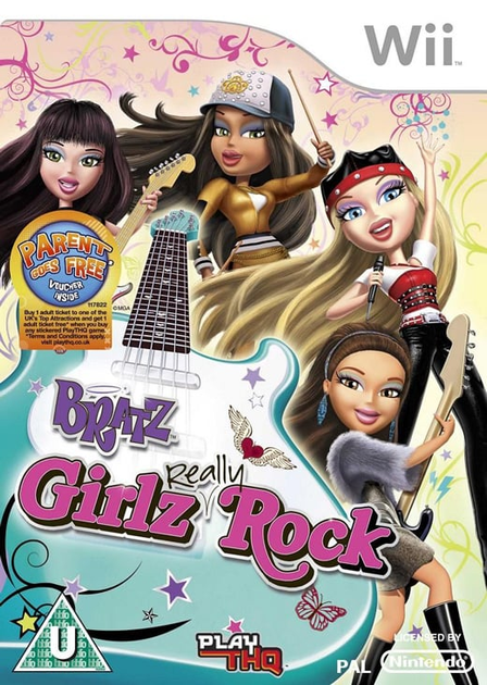 Гра Nintendo Wii Bratz Girlz Really Rock (Диск Wii) (4005209110808) - зображення 1