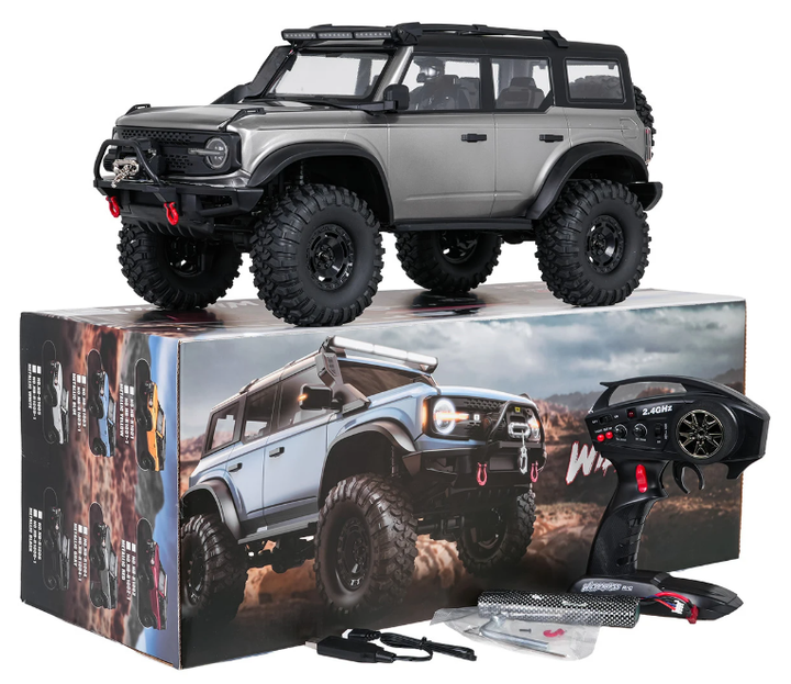 Samochód zdalnie sterowany  R/C WILDERNESS 1:10 Szary (5903864971033) - obraz 2
