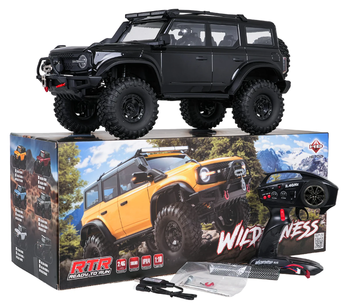 Машинка на радіокеруванні  R/C WILDERNESS 1:10 Чорний (5903864972009) - зображення 2