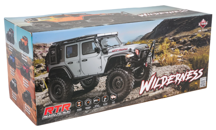 Машинка на радіокеруванні  R/C WILDERNESS RTR 1:10 Білий (5903864971989) - зображення 9