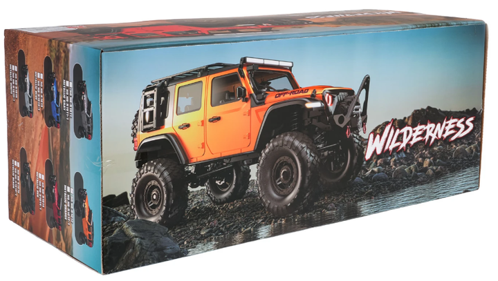 Машинка на радіокеруванні R/C WILDERNESS RTR 1:10 Помаранчевий (5903864972009) - зображення 10