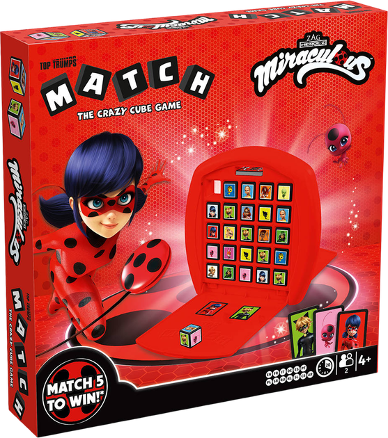 Gra planszowa Winning Moves Top Trumps Gra w pary: Biedronka i czarny kot (edycja międzynarodowa) (5036905040594) - obraz 1