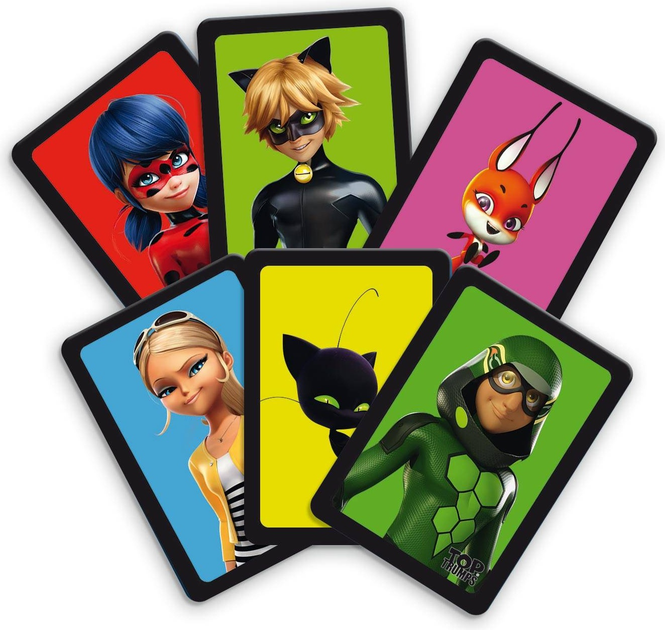 Gra planszowa Winning Moves Top Trumps Gra w pary: Biedronka i czarny kot (edycja międzynarodowa) (5036905040594) - obraz 4