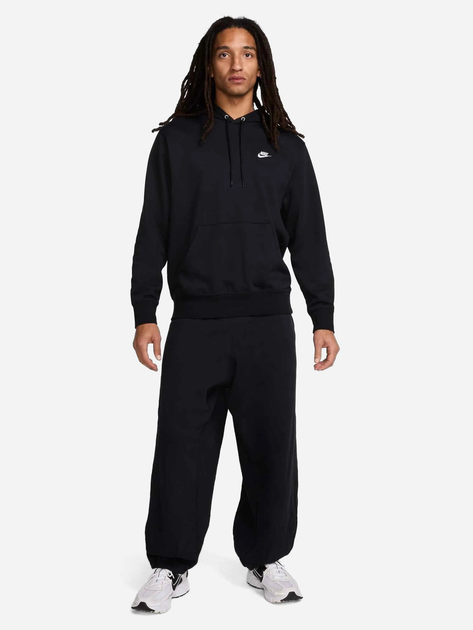 Худі чоловіче Nike M Nk Club Ft Po Hoodie FN3866-010 XL Чорне (197593363626) - зображення 3