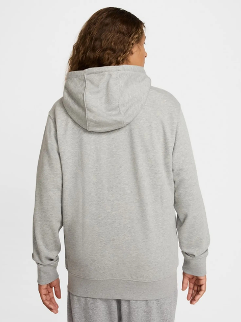 Толстовка на блискавці чоловіча Nike M Nk Club Ft Fz Hoodie FN3884-063 S Сіра (197593358028) - зображення 2